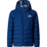 The North Face Girls Reversible Perrito Hooded Jacket estate blue (D1R) XL