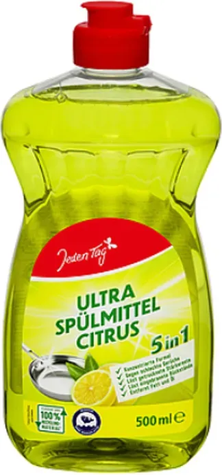 Jeden Tag Spülmittel Ultra Lemon 500 ml