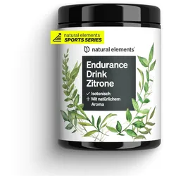 Endurance Drink Zitrone – 600g Isotonisches Getränkepulver – mit 45% Maltodextrin, 30% Dextrose, Elektrolyten und Kohlenhydraten – vegan, optimal bioverfügbar – in Deutschland produziert 600 g
