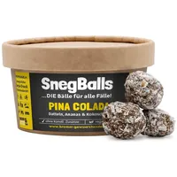 Bremer Gewürzhandel SnegBalls Pina Colada, leckere Energy Balls mit Ananas & Kokoschips, 130g