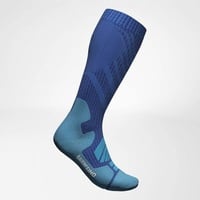 Bauerfeind Sportsocken »Outdoor Merino Compression Socks«, mit Kompression, für Herren, blau