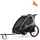 Kinderkraft NAVA WALK 2-in-1 Fahrradanhänger grau