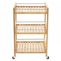 Mendler Rollwagen HWC-D91, Rollregal Allzweckwagen, 3 Ebenen mit 2x