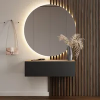 Planetmöbel Flur Möbel Garderobe 1x Hängeschrank 100 cm gold