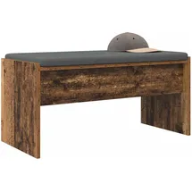 vidaXL Flurbank mit Kissen Altholz 83 x 38 x 40 cm