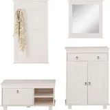 Home Affaire Indra Garderoben-Set 4-tlg 120x30x180 weiß