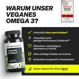 Natural Elements Omega 3 Kapseln 90 St.