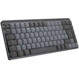 Logitech MX Mini for Mac Tastatur Bluetooth QWERTY Dänisch, Finnisch, Norwegisch, Schwedisch Graphit, Grau