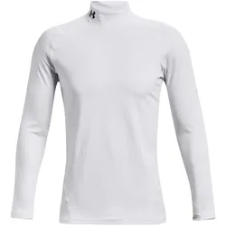 Under Armour ColdGear Fitted Langarm Shirt Herren - weiß-S