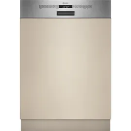 Neff N50 S145EAS16E Einbau-Geschirrspüler (teilintegrierbar, 598 mm breit, Edelstahl)
