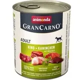 Animonda GranCarno Adult Kaninchen & Kräuter 800 g