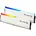 2 x 6800 MHz DDR5-RAM DIMM RAM Weiss
