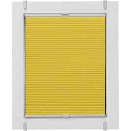 sunlines Plissee Start-up Style Honeycomb 69 x 175 cm gelb/weiß