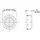 Stahl Drucktaster 8602C3-001-B