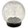 Kynast LED Solar Glaskugel Gartenkugel 10 LED 10 cm Glas transparent