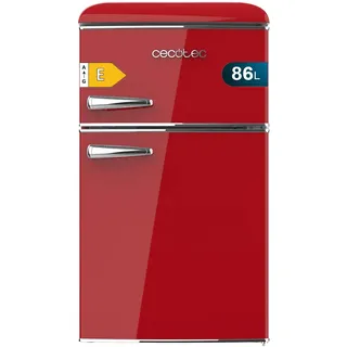 Cecotec Bolero CoolMarket 2D Origin Retro-Kühlschrank (86 l, 893 mm hoch, Rot)