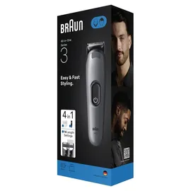 Braun Series 3 AIO3500 Grau