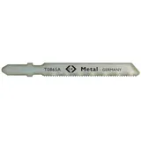 C.K Tools T0865a Stichsägeblatt Hss für Metall fein 5 St. auf Karte 1St.