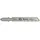 C.K Tools T0865a Stichsägeblatt Hss für Metall fein 5 St. auf Karte 1St.