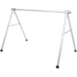 MCW Fahrrad-Sattelständer MCW-K39 Fahrradständer Metall pulverbeschichtet 114x170x114cm ausziehbar silber