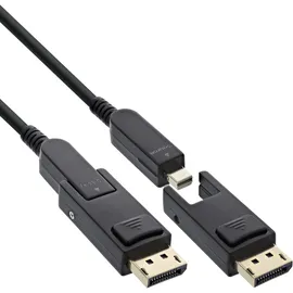 InLine DisplayPort 1.4 AOC Kabel 10 m Schwarz