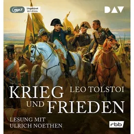 Der Audio Verlag Krieg und Frieden (Ungekürzte Lesung)