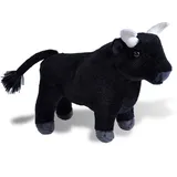 Wild Republic Cuddlekins Mini Spanischer Stier 20 cm Schwarz