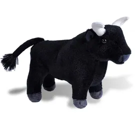 Wild Republic Cuddlekins Mini Spanischer Stier 20 cm Schwarz