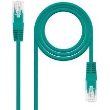 NANOCABLE UTP-Netzwerkkabel Rj45 Cat5e 2 m Grün