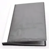FolderSys Sichtbuch A4 Schwarz 20 Hüllen