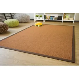 Steffensmeier Flachgewebeteppich, braun Naturmaterialien, Rechteckig, 200x290 cm rutschfeste Unterfläche, Teppiche & Böden, Teppiche, Flachgewebe-Teppiche