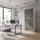 Vladon Logan Aktenschrank 82 x 37 x 185 cm grau
