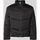 Hugo Regular Fit Steppjacke aus wattiertem Satin Modell 'BERO2531', Black, XL