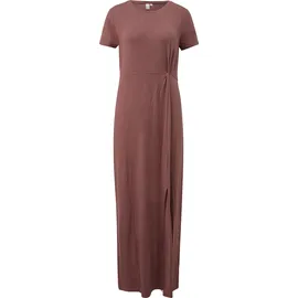 QS Maxikleid Jerseykleid Rosa XL