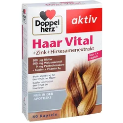 Doppelherz aktiv Haar Vital + Zink + Hirseextrakt
