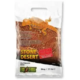 Exo Terra - Stone Desert lehmhaltiger natürlicher Terrarium Bodengrund Ohne Chemikalien (5Kg, Red Stone)
