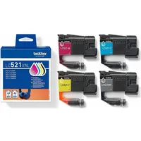 Brother LC-521VAL Multipack KCMY