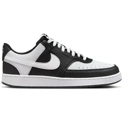 NIKE Damen Freizeitschuhe Court Vision Low Next, BLACK/WHITE, 36