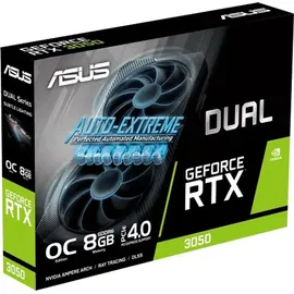 Asus Dual GeForce RTX 3050 OC 8 GB GDDR6 90YV0HH0-M0NA00