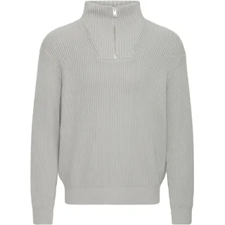 !Solid Troyer SOLID "Troyer SDNalle", Herren, Gr. XXL, grau (griffin), Obermaterial: 100% Baumwolle CO., Pullover Troyer