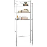 CARO-Möbel Standregal 40 x 30 x 180 cm Grau