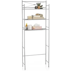 CARO-Möbel Standregal 40 x 30 x 180 cm Grau