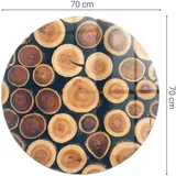 Kaminofen Schutzplatte Mit Glas Kiste mit geschnittenem Holz Rund Halbrundbogen