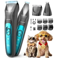 Oneisall 2-in-1 Hundeschermaschine & Pfotentrimmer Blau