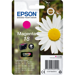 Epson Druckerpatrone C13T18034012 Gänseblume magenta - Original Tintenpatrone mit brillanten Farbdrucken