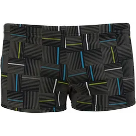 Chiemsee Herren, Boxer-Badehose schwarz|grau S