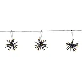Star Trading LED-Lichterkette Flower Curtain 0,70 m Schwarz