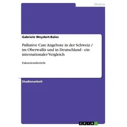 Palliative Care Angebote in der Schweiz / im Oberwallis und in Deutschland - ein internationaler Vergleich