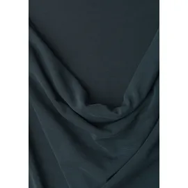 STREET ONE Silk-Look Shirt mit Waterfall-Front - grün,