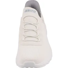SKECHERS Bobs Squad Chaos Daily Hype Herren Weiß 45